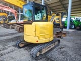 2014 Caterpillar 303.5ECR mini excavator, rear three-quarter view