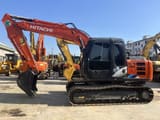 2023 Hitachi Zaxis 120 crawler excavator, side view
