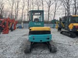 2022 Kubota U35 mini excavator, rear view