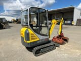 2022 Wacker Neuson ET16 mini excavator, rear three-quarter view