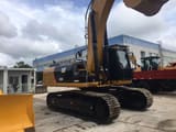 2020 Caterpillar 336D2 crawler excavator, side profile view