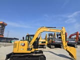 2023 Caterpillar 308E2 mini excavator, side profile view