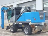 2019 Fuchs MHL320F material handler, rear three-quarter view