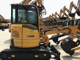 2026 XCMG XE35U mini excavator, side profile view