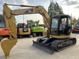 2024 Caterpillar 308C excavator, side profile view