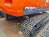 2019 Doosan DX225LC crawler excavator side view of undercarriage