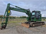 2018 Komatsu PC138US-11 crawler excavator, side profile view
