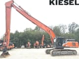 2023 Hitachi ZX350LCN-7 crawler excavator, side profile view
