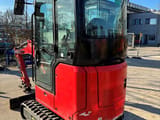 2022 Caterpillar 301.6-05A mini excavator, rear three-quarter view