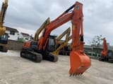 2023 Hitachi ZX200-8 crawler excavator, front three-quarter view