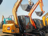 2023 Sany SY75C crawler excavator, side view