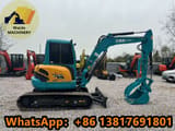 2022 Kubota KX161 mini excavator, side view