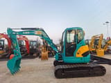 2022 Kubota KX155 mini excavator, side profile view