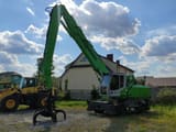 2012 Sennebogen 825 material handler, side profile view
