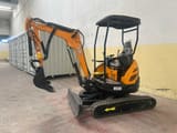 Vicsec VC30C mini excavator, side view