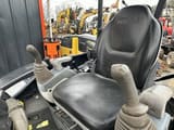 2015 Hitachi ZX29U-3 mini excavator operator station view