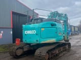 2020 Kobelco SK 230 SR LC-5 E crawler excavator, rear three-quarter view