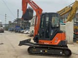 2016 Hitachi Zaxis 50U mini excavator, side profile view