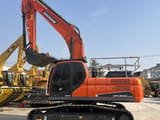 2022 Doosan DX300LC-9C crawler excavator, side profile view