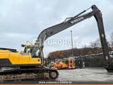 2012 Volvo EC220DL crawler excavator, side view
