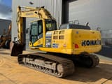 2015 Komatsu PC240LC-10 crawler excavator, rear three-quarter view