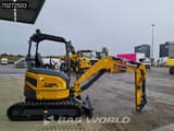 2023 XCMG XE27E mini excavator rear three-quarter view
