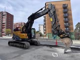 2019 Volvo ECR235EL crawler excavator, side view