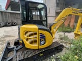 2024 Komatsu PC40MR-2 mini excavator, side view