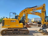 2021 JCB 140X LC crawler excavator, side view