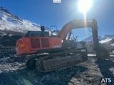2017 Hitachi Zaxis 490LCH crawler excavator, side view