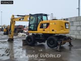 2016 Caterpillar M316F wheel excavator, side view