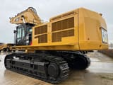 2013 Caterpillar 390D L ME crawler excavator, rear three-quarter view