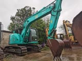 2015 Kobelco SK125SR crawler excavator, side view
