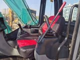 Kobelco SK75 Mini Excavator interior view