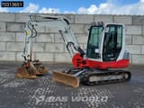 2018 Takeuchi TB250 mini excavator side view