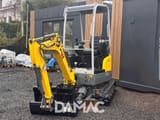 2023 Wacker Neuson EZ17 mini excavator, front three-quarter view