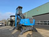 2018 Fuchs MHL331F material handler, rear three-quarter view