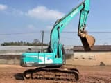 2022 Kobelco SK200-8 crawler excavator, side view