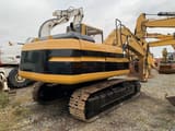 1996 Caterpillar 320N crawler excavator, rear three-quarter view