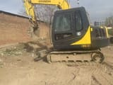 2023 Hyundai 80-7 excavator, side profile view