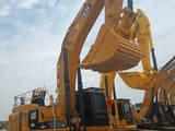 2024 Caterpillar 349 crawler excavator, side view