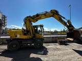 2007 Liebherr A900C ZW LITRONIC wheel excavator, side view