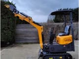 KATCO Q13-POWER+ mini excavator, side view