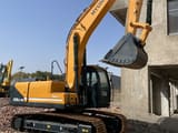 2022 Hyundai 220LC-9S crawler excavator, side view