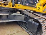 2023 Caterpillar 320D2 crawler excavator undercarriage and cab detail