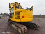 2021 Komatsu PC228USLC-11E0 excavator rear three-quarter view