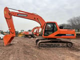 2017 Doosan DH220LC-7 crawler excavator, side profile view