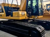 2021 Caterpillar 320 crawler excavator, side profile view
