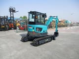 2025 Sunward SWE35UF mini excavator, front three-quarter view