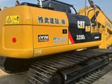 2020 Caterpillar 320DL гусеничный экскаватор, вид сзади под углом